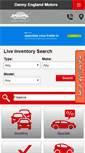 Mobile Screenshot of dannyenglandmotors.com